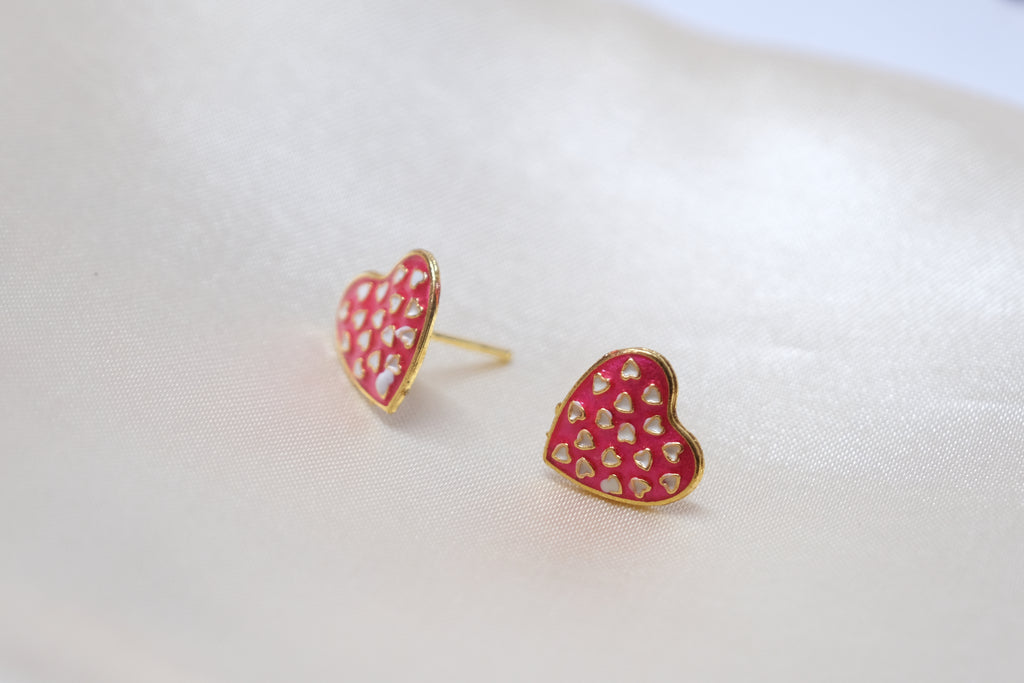 POLKA dot heart