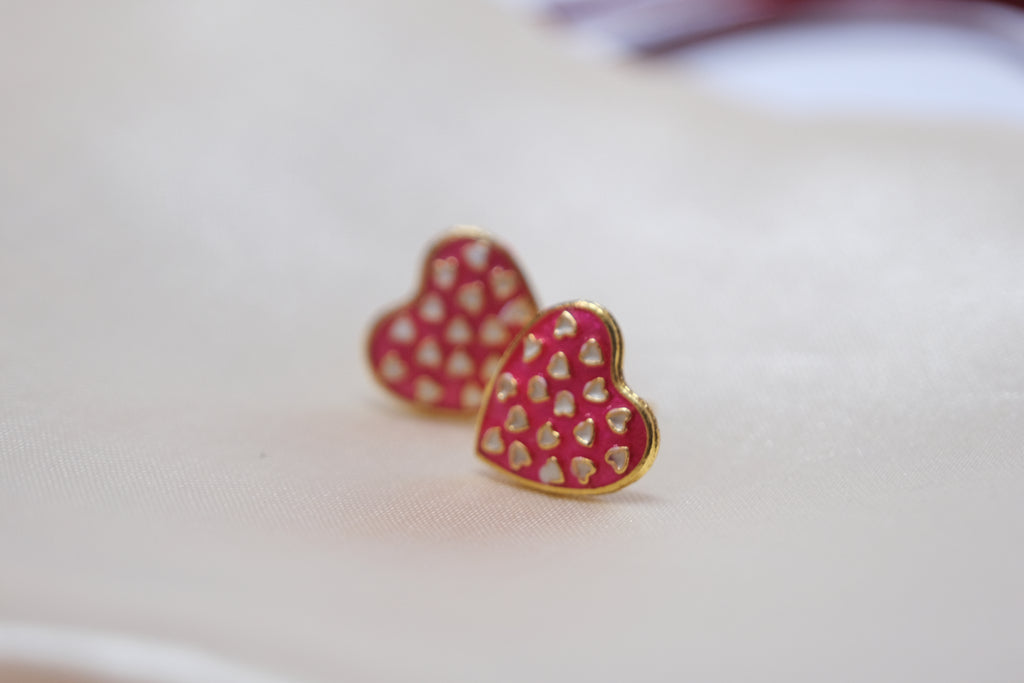 POLKA dot heart