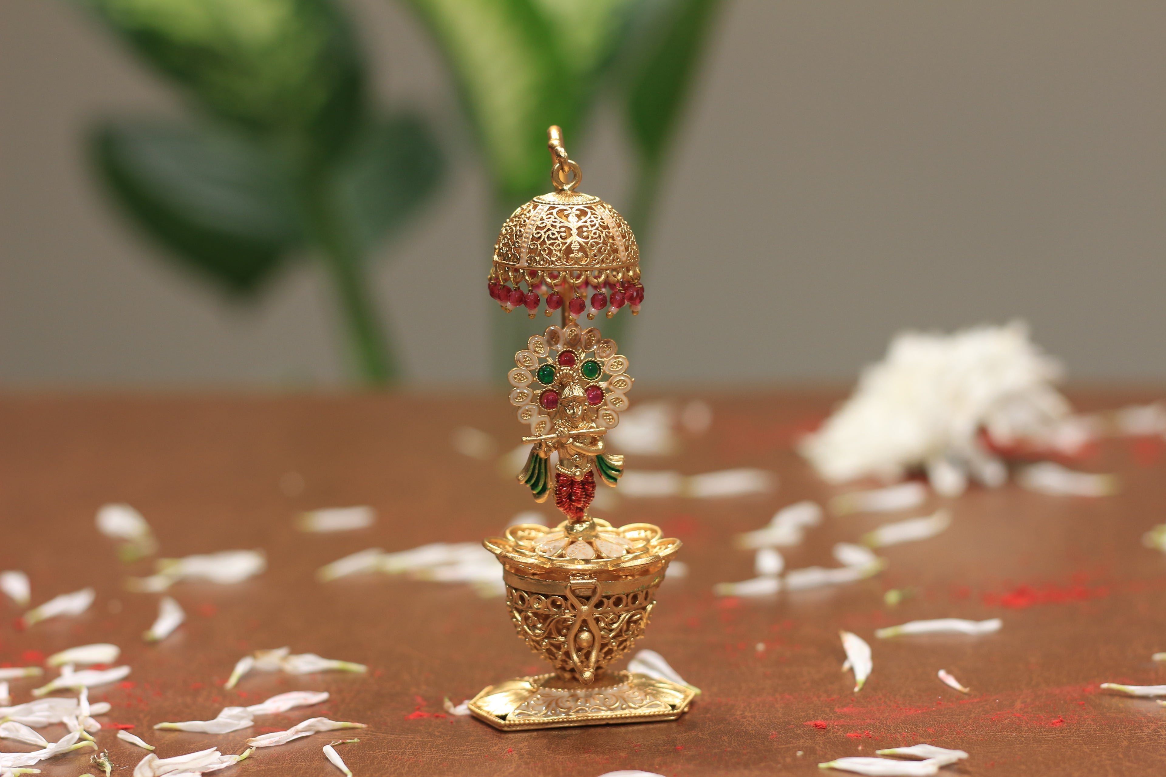 Krishna Jhoomar Sindoor Box