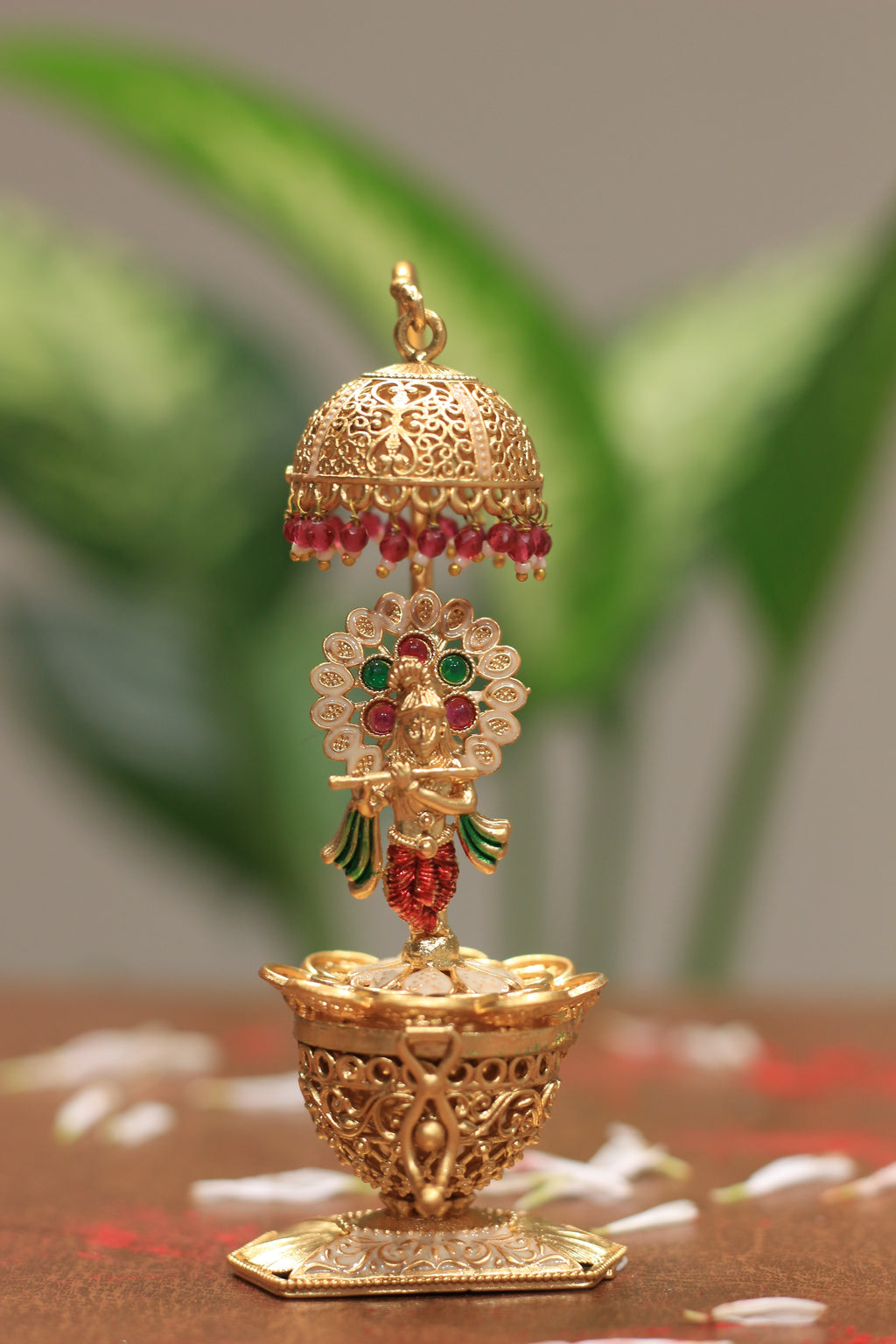 Krishna Jhoomar Sindoor Box