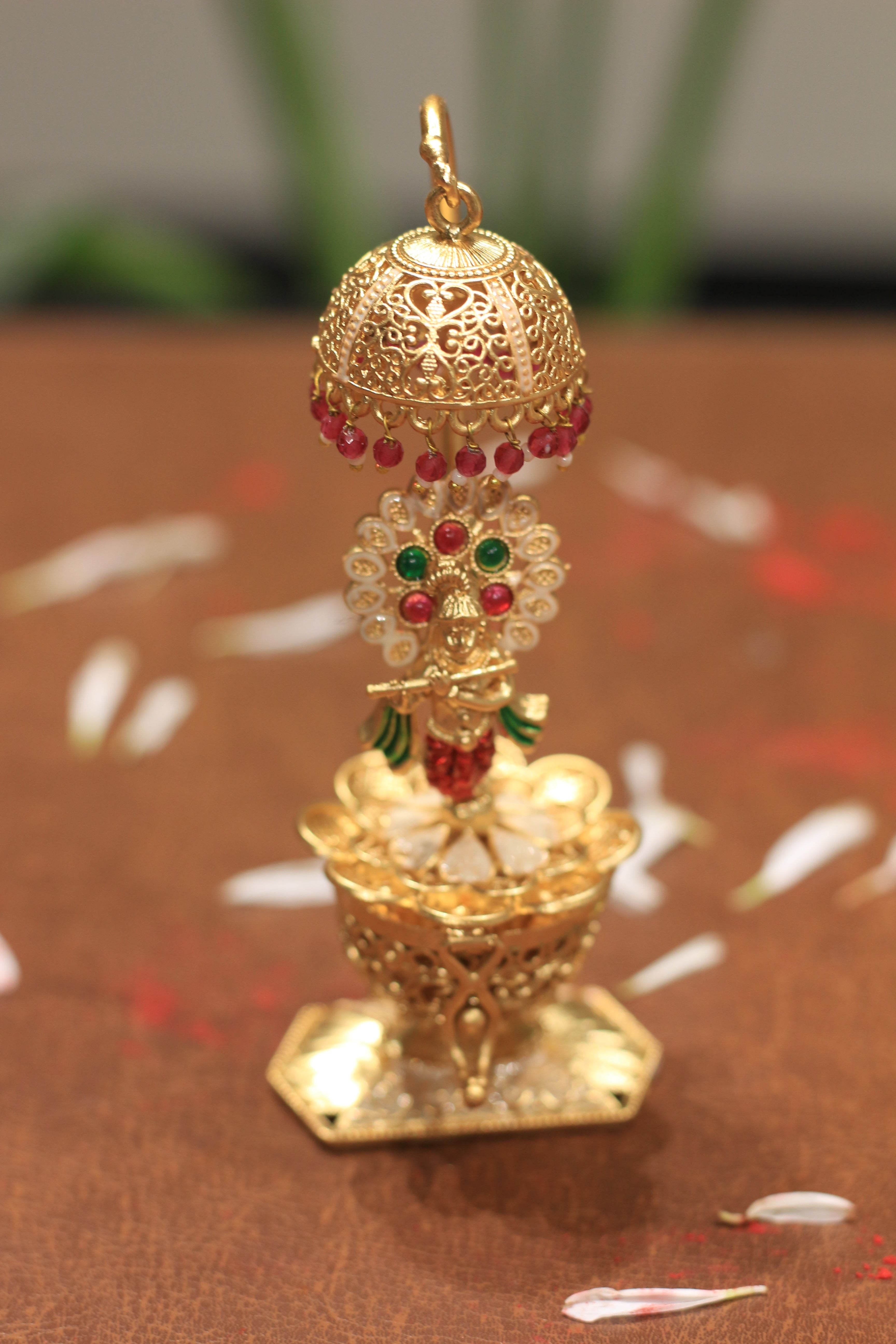 Krishna Jhoomar Sindoor Box