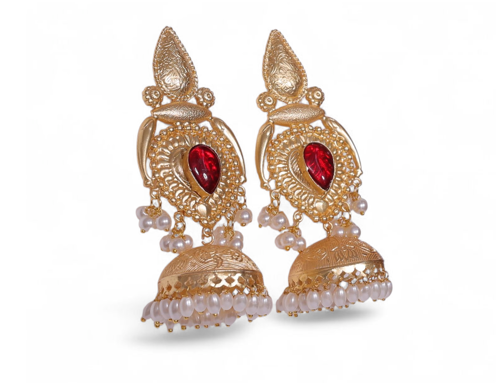 The Manikundala Traditional Temple Jhumka: Heritage & Majesty 🛕