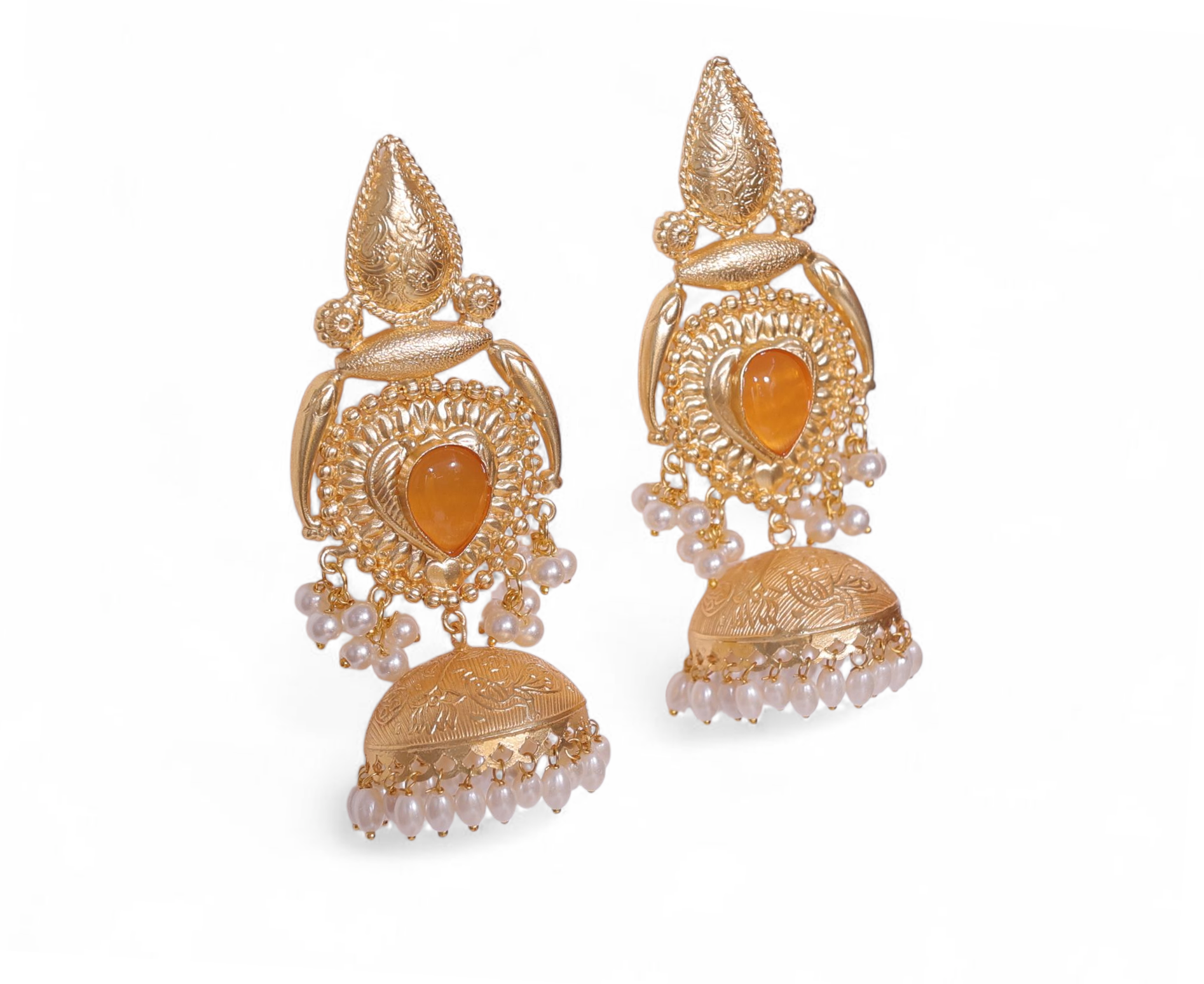 The Manikundala Traditional Temple Jhumka: Heritage & Majesty 🛕